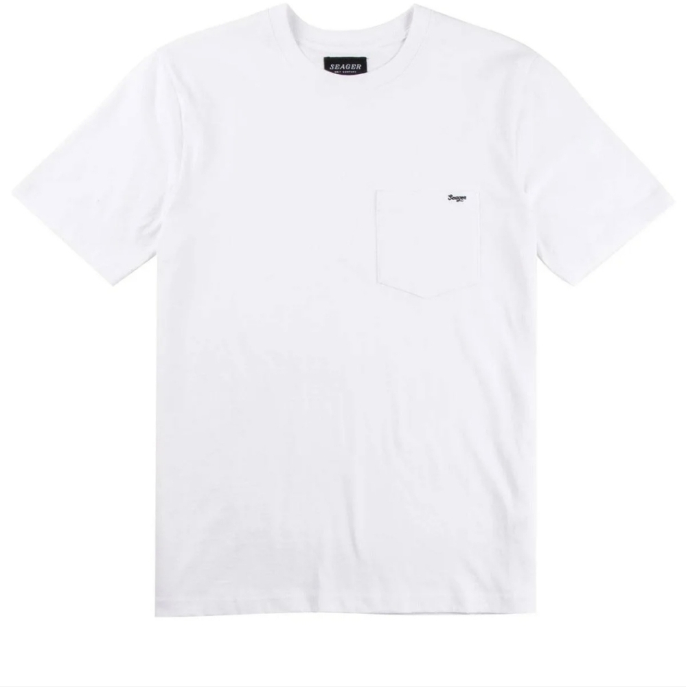 Men's Seager White Tshirt